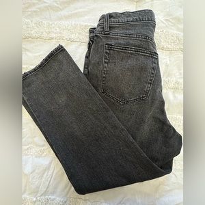 Washed Black/Grey Curve Love Abercrombie Jeans